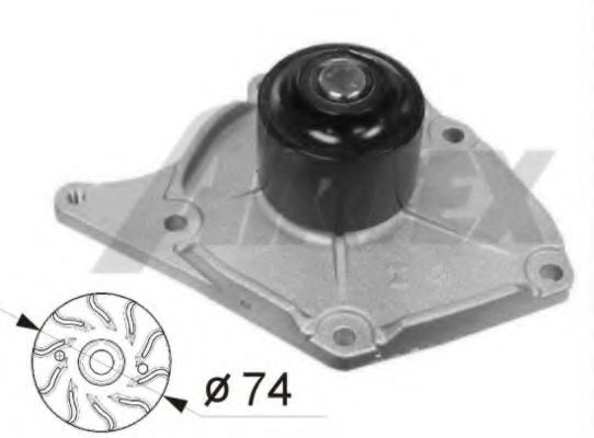 AIRTEX 1746 Водяной насос для RENAULT TONDAR 90 I (Рено Тондар 90 и) AIRTEX 1746 Водяной насос для RENAULT TONDAR 90 I (Рено Тондар 90 и)