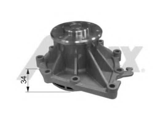 AIRTEX 1944 Водяной насос для MAN TGX (Ман Тгx) AIRTEX 1944 Водяной насос для MAN TGX (Ман Тгx)