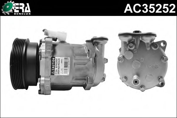 ERA Benelux AC35252 Компрессор, кондиционер для ROVER 400 (Ровер 400) ERA Benelux AC35252 Компрессор, кондиционер для ROVER 400 (Ровер 400)