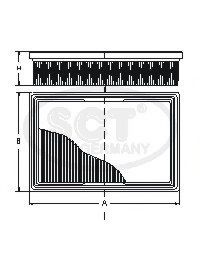 SCT Germany SB 207 Воздушный фильтр для FIAT (Фиат) SCT Germany SB 207 Воздушный фильтр для FIAT (Фиат)