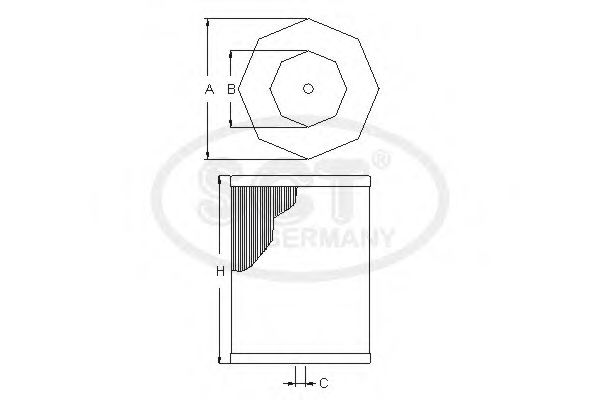SCT Germany SB 3230 Воздушный фильтр для VOLVO (Вольво) SCT Germany SB 3230 Воздушный фильтр для VOLVO (Вольво)