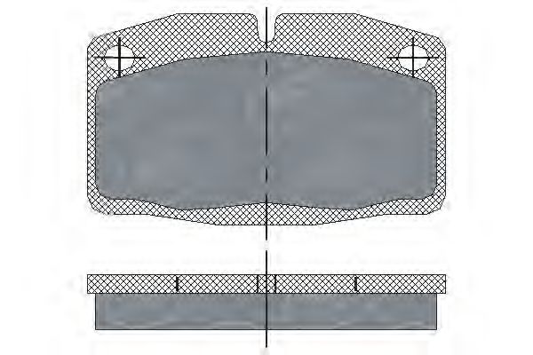 SCT Germany SP 105 PR Тормозные колодки для OPEL MANTA B CC (Опель Манта б cc) SCT Germany SP 105 PR Тормозные колодки для OPEL MANTA B CC (Опель Манта б cc)