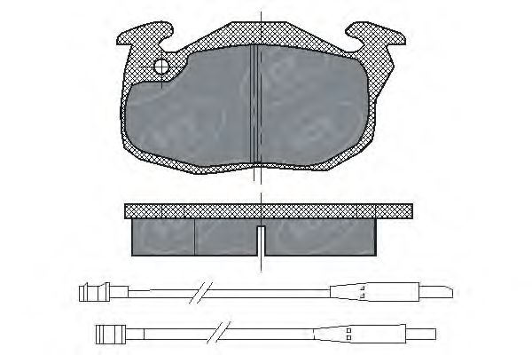 SCT Germany SP 107 PR Тормозные колодки для PEUGEOT 205 II (Пежо 205 2) SCT Germany SP 107 PR Тормозные колодки для PEUGEOT 205 II (Пежо 205 2)