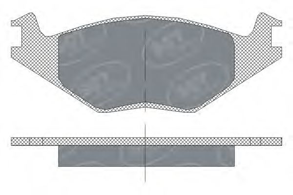 SCT Germany SP 115 PR Тормозные колодки для VOLKSWAGEN JETTA I (Фольксваген Жэтта и) SCT Germany SP 115 PR Тормозные колодки для VOLKSWAGEN JETTA I (Фольксваген Жэтта и)