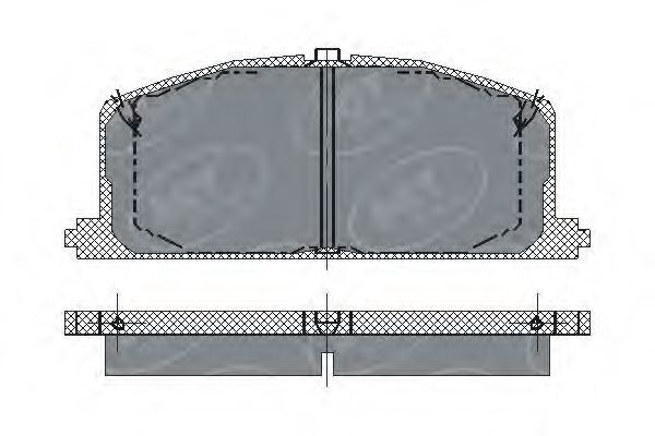 SCT Germany SP 118 PR Тормозные колодки для TOYOTA COROLLA FX (Тойота/тоета Cоролла инфинити фх) SCT Germany SP 118 PR Тормозные колодки для TOYOTA COROLLA FX (Тойота/тоета Cоролла инфинити фх)