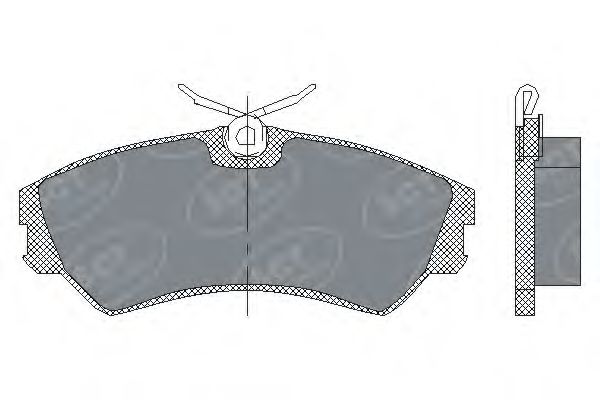 SCT Germany SP 129 PR Тормозные колодки для VOLKSWAGEN (Фольксваген) SCT Germany SP 129 PR Тормозные колодки для VOLKSWAGEN (Фольксваген)