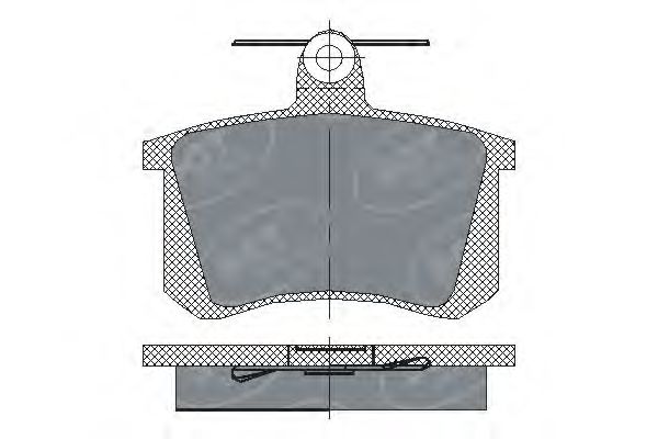 SCT Germany SP 145 PR Тормозные колодки для AUDI 90 (Ауди 90) SCT Germany SP 145 PR Тормозные колодки для AUDI 90 (Ауди 90)