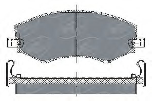 SCT Germany SP 151 PR Тормозные колодки для KIA JOICE (Киа Жоиcэ) SCT Germany SP 151 PR Тормозные колодки для KIA JOICE (Киа Жоиcэ)