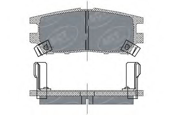 SCT Germany SP 202 PR Тормозные колодки задний мост для MITSUBISHI PAJERO/SHOGUN (Митсубиши/митсубиси Пажэро/шогун) SCT Germany SP 202 PR Тормозные колодки задний мост для MITSUBISHI PAJERO/SHOGUN (Митсубиши/митсубиси Пажэро/шогун)