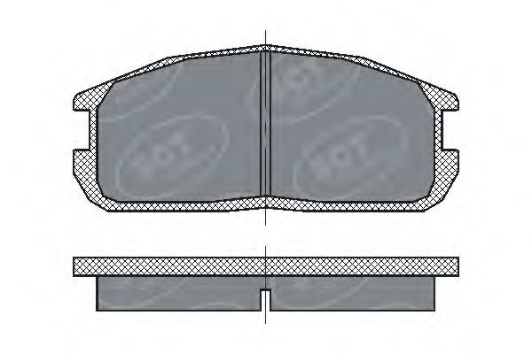 SCT Germany SP 220 PR Тормозные колодки для MITSUBISHI COLT II (Митсубиши/митсубиси Cолт 2) SCT Germany SP 220 PR Тормозные колодки для MITSUBISHI COLT II (Митсубиши/митсубиси Cолт 2)