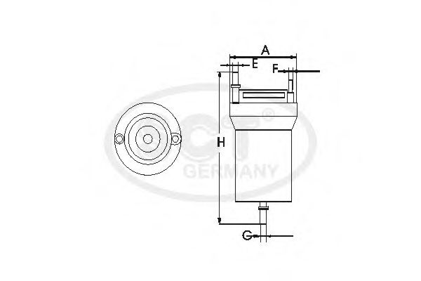 SCT Germany ST 326 Топливный фильтр для VOLKSWAGEN RABBIT V (Фольксваген Раббит v) SCT Germany ST 326 Топливный фильтр для VOLKSWAGEN RABBIT V (Фольксваген Раббит v)