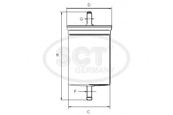 SCT Germany ST 393 Топливный фильтр для RENAULT (Рено) SCT Germany ST 393 Топливный фильтр для RENAULT (Рено)