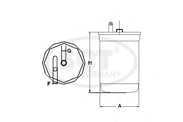 SCT Germany ST 6061 Топливный фильтр 04 2000 для MERCEDES-BENZ M-CLASS (Мэрcэдэс-бэнз М-cласс) SCT Germany ST 6061 Топливный фильтр 04 2000 для MERCEDES-BENZ M-CLASS (Мэрcэдэс-бэнз М-cласс)