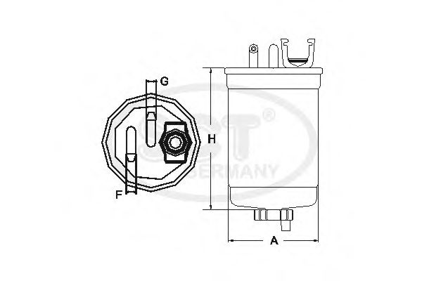 SCT Germany ST 6029 Топливный фильтр для FORD NEO CONNECT (Форд Нэо cоннэcт) SCT Germany ST 6029 Топливный фильтр для FORD NEO CONNECT (Форд Нэо cоннэcт)