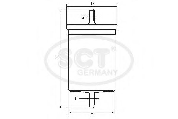 SCT Germany ST 374 Топливный фильтр для SEAT LEON (Сеат Леон) SCT Germany ST 374 Топливный фильтр для SEAT LEON (Сеат Леон)