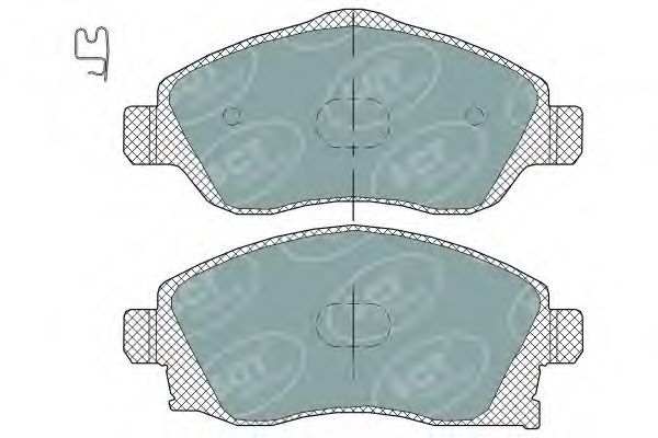 SCT Germany SP 320 PR Тормозные колодки для OPEL VITA C (Опель Vита c) SCT Germany SP 320 PR Тормозные колодки для OPEL VITA C (Опель Vита c)