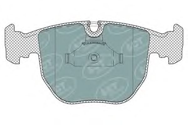 SCT Germany SP 327 PR Тормозные колодки для BMW (Бмв) SCT Germany SP 327 PR Тормозные колодки для BMW (Бмв)