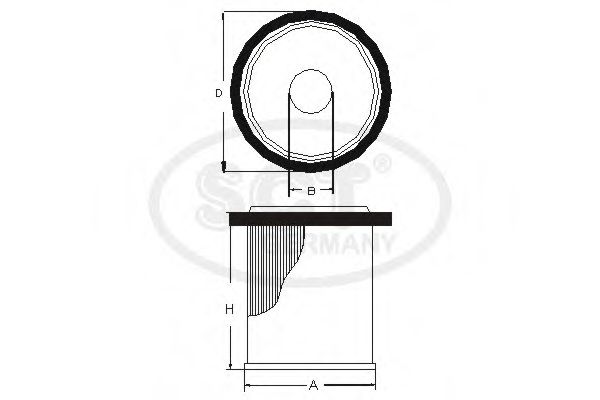 SCT Germany SC 7059 P Топливный фильтр для NISSAN (Ниссан) SCT Germany SC 7059 P Топливный фильтр для NISSAN (Ниссан)