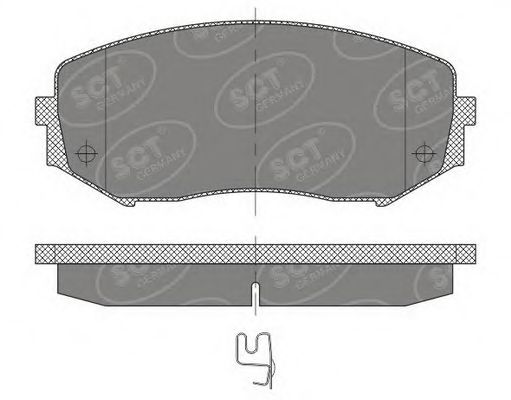 SCT Germany SP 482 PR Тормозные колодки для SUZUKI GRAND NOMADE II (Сузуки Гранд номадэ 2) SCT Germany SP 482 PR Тормозные колодки для SUZUKI GRAND NOMADE II (Сузуки Гранд номадэ 2)