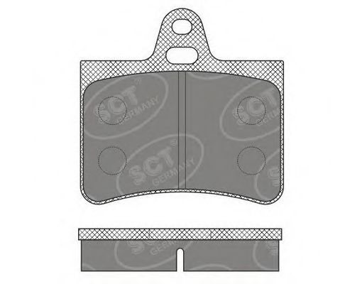 SCT Germany SP 635 PR Тормозные колодки для CITROËN C5 II (CитроËн С5 2) SCT Germany SP 635 PR Тормозные колодки для CITROËN C5 II (CитроËн С5 2)