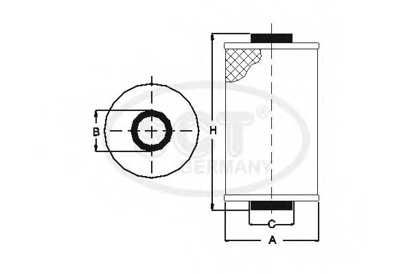 SCT Germany SC 7058 Топливный фильтр для NISSAN (Ниссан) SCT Germany SC 7058 Топливный фильтр для NISSAN (Ниссан)