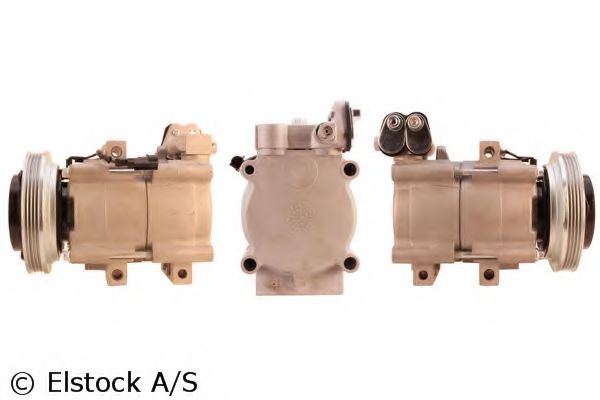 ELSTOCK 51-0744 Компрессор, кондиционер для HYUNDAI EXCEL (Хендай Эxcэл) ELSTOCK 51-0744 Компрессор, кондиционер для HYUNDAI EXCEL (Хендай Эxcэл)