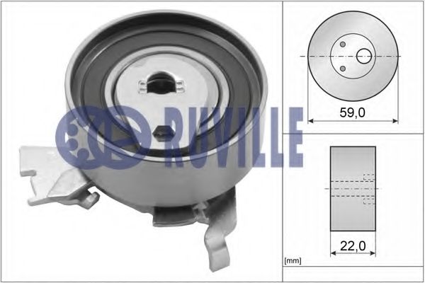RUVILLE 55315 Натяжной ролик, ремень ГРМ для OPEL OMEGA A (Опель Омэга а) RUVILLE 55315 Натяжной ролик, ремень ГРМ для OPEL OMEGA A (Опель Омэга а)