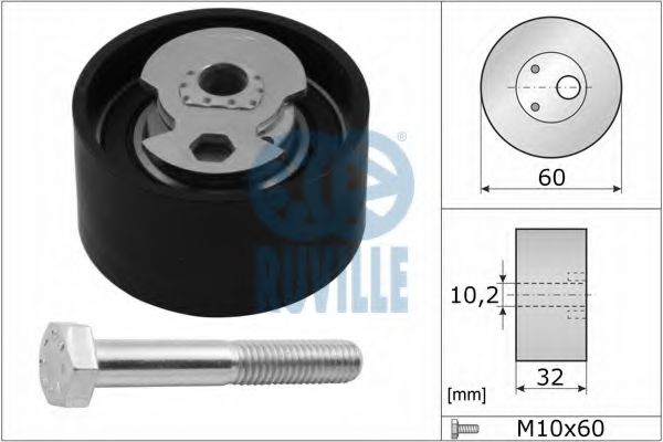 RUVILLE 55240 Натяжной ролик, ремень ГРМ для FORD TRANSIT NEO (Форд Трансит нэо) RUVILLE 55240 Натяжной ролик, ремень ГРМ для FORD TRANSIT NEO (Форд Трансит нэо)
