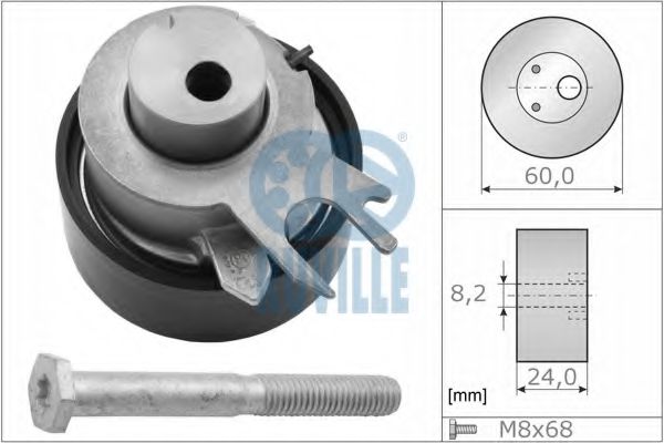 RUVILLE 55456 Натяжной ролик, ремень ГРМ для VOLKSWAGEN LUPO (Фольксваген Лупо) RUVILLE 55456 Натяжной ролик, ремень ГРМ для VOLKSWAGEN LUPO (Фольксваген Лупо)