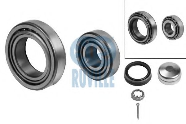 RUVILLE 5450 Комплект подшипника ступицы колеса для SEAT INCA (Сеат Инcа) RUVILLE 5450 Комплект подшипника ступицы колеса для SEAT INCA (Сеат Инcа)