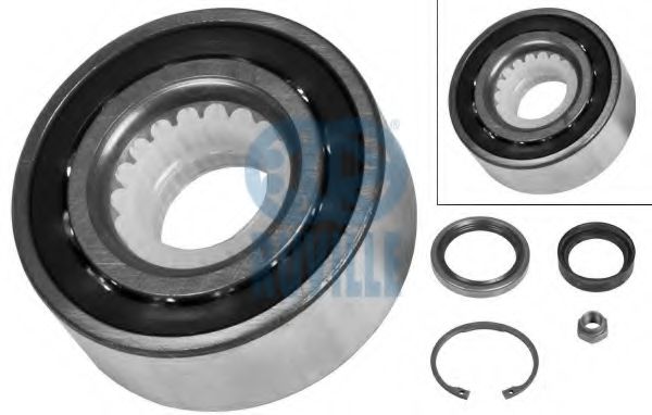 RUVILLE 5910 Комплект подшипника ступицы колеса 