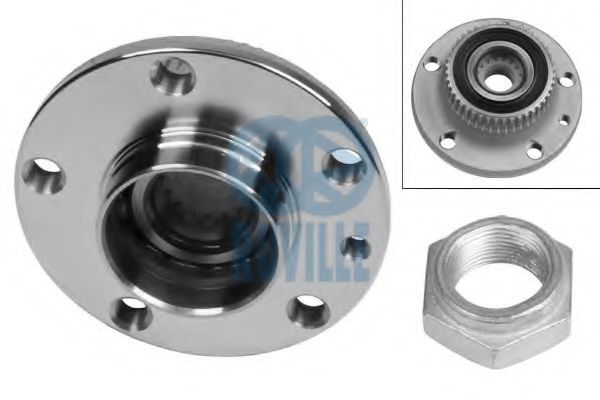 RUVILLE 6023 Комплект подшипника ступицы колеса 