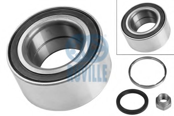 RUVILLE 6049 Комплект подшипника ступицы колеса 