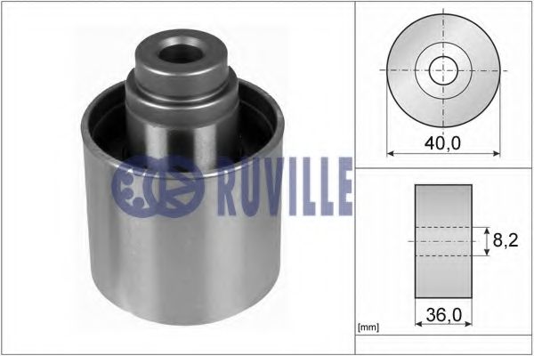 RUVILLE 55735 Паразитный Ведущий ролик, зубчатый ремень для VOLKSWAGEN JETTA VI (Фольксваген Джетта 6) RUVILLE 55735 Паразитный Ведущий ролик, зубчатый ремень для VOLKSWAGEN JETTA VI (Фольксваген Джетта 6)