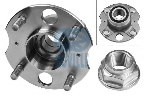 RUVILLE 7432 Комплект подшипника ступицы колеса для HONDA PRELUDE IV (Хонда Прэлудэ иv) RUVILLE 7432 Комплект подшипника ступицы колеса для HONDA PRELUDE IV (Хонда Прэлудэ иv)
