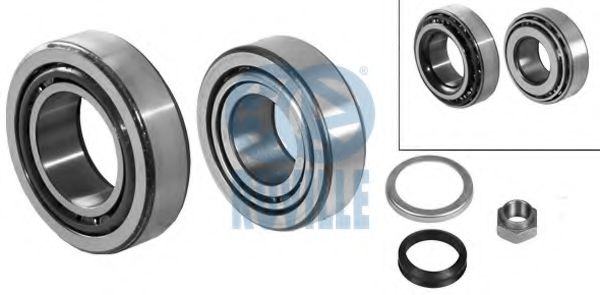 RUVILLE 5912 Комплект подшипника ступицы колеса 