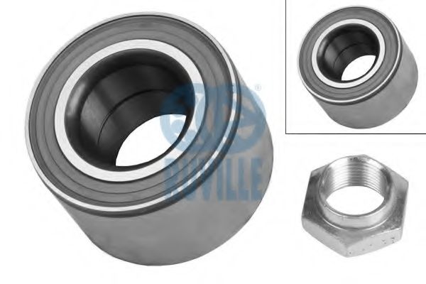 RUVILLE 6508 Комплект подшипника ступицы колеса 