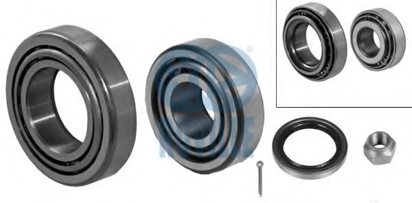 RUVILLE 6319 Комплект подшипника ступицы колеса 