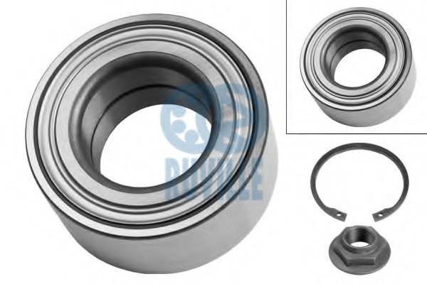 RUVILLE 6509 Комплект подшипника ступицы колеса 