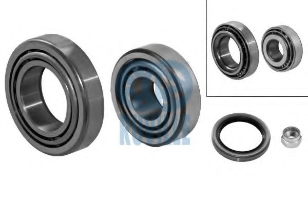 RUVILLE 7005 Комплект подшипника ступицы колеса для MAZDA GLC II (Мазда Глc 2) RUVILLE 7005 Комплект подшипника ступицы колеса для MAZDA GLC II (Мазда Глc 2)