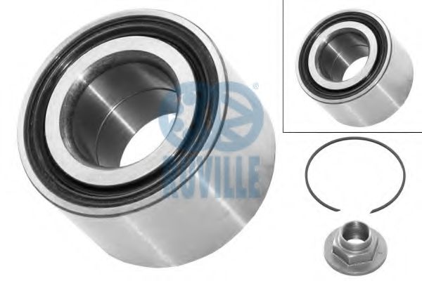 RUVILLE 6114 Комплект подшипника ступицы колеса 