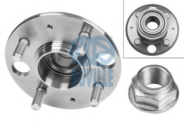 RUVILLE 7424 Комплект подшипника ступицы колеса для HONDA CRX III (Хонда Cрх 3) RUVILLE 7424 Комплект подшипника ступицы колеса для HONDA CRX III (Хонда Cрх 3)
