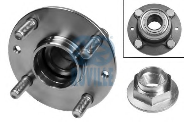 RUVILLE 8902 Комплект подшипника ступицы колеса для KIA MENTOR (Киа Мэнтор) RUVILLE 8902 Комплект подшипника ступицы колеса для KIA MENTOR (Киа Мэнтор)