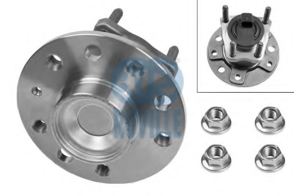 RUVILLE 5349 Комплект подшипника ступицы колеса для OPEL ASTRA H HATCH (Опель Астра н хэтчбек) RUVILLE 5349 Комплект подшипника ступицы колеса для OPEL ASTRA H HATCH (Опель Астра н хэтчбек)