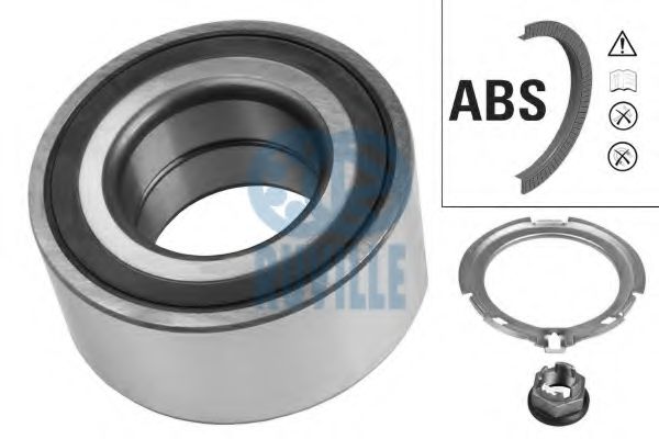 RUVILLE 5574 Комплект подшипника ступицы колеса для RENAULT VEL SATIS (Рено Вел сатис) RUVILLE 5574 Комплект подшипника ступицы колеса для RENAULT VEL SATIS (Рено Вел сатис)