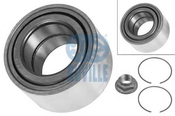 RUVILLE 6110 Комплект подшипника ступицы колеса 