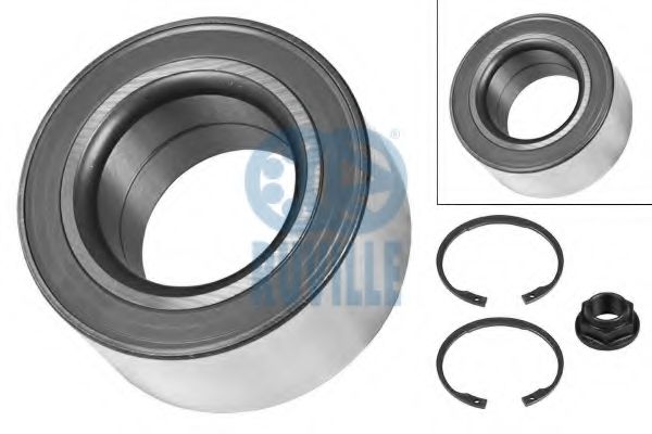 RUVILLE 6421 Комплект подшипника ступицы колеса 