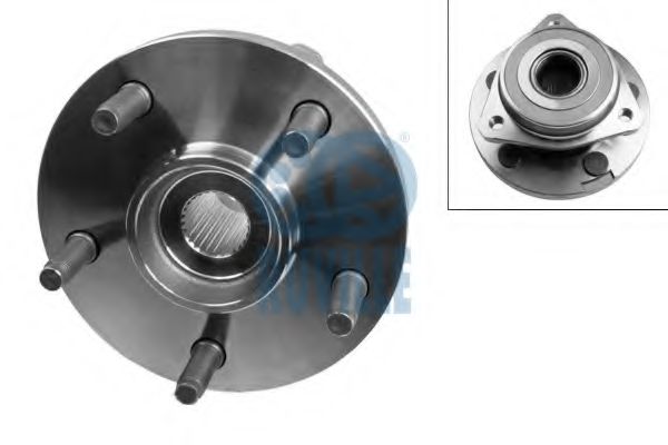 RUVILLE 8604 Комплект подшипника ступицы колеса для JEEP GRAND CHEROKEE II (Джип Гранд чироки 2) RUVILLE 8604 Комплект подшипника ступицы колеса для JEEP GRAND CHEROKEE II (Джип Гранд чироки 2)