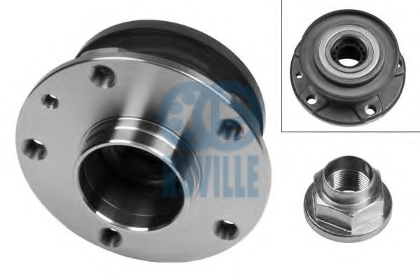 RUVILLE 6027 Комплект подшипника ступицы колеса 