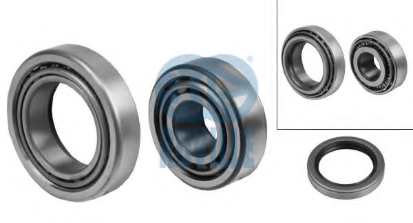 RUVILLE 6703 Комплект подшипника ступицы колеса 